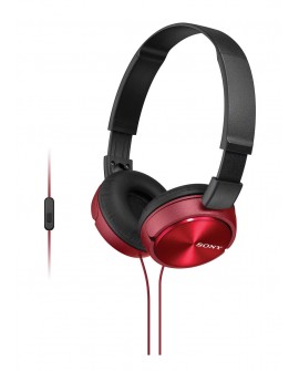 Sony Audífonos MDR-ZX310AP Rojos - Envío Gratuito