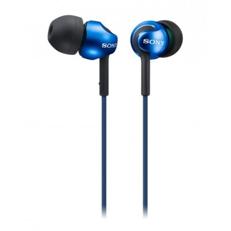 Sony Audífonos MDR-EX110AP Azul - Envío Gratuito