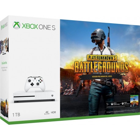 Microsoft XONE S Consola 1TB Players Uknown's: Battleground Blanca - Envío Gratuito
