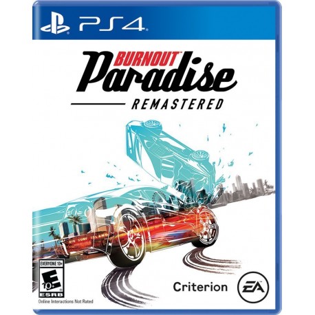 PS4 Burnout Paradise Carreras /Aventura - Envío Gratuito