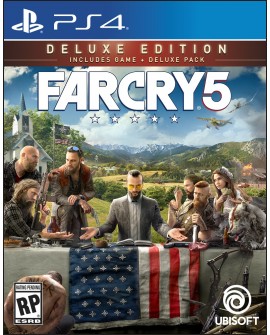 PS4 Far Cry 5 Deluxe Acción - Envío Gratuito
