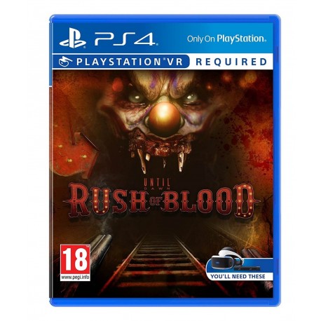 PS4 Until Down Rush Of Blood VR Acción - Envío Gratuito