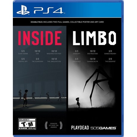 PS4 Double Pack: Inside & Limbo Estrategia - Envío Gratuito