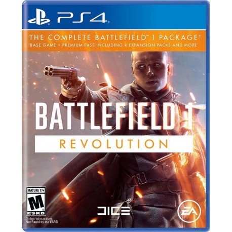 PS4 Battlefield 1 Revolution Disparos - Envío Gratuito