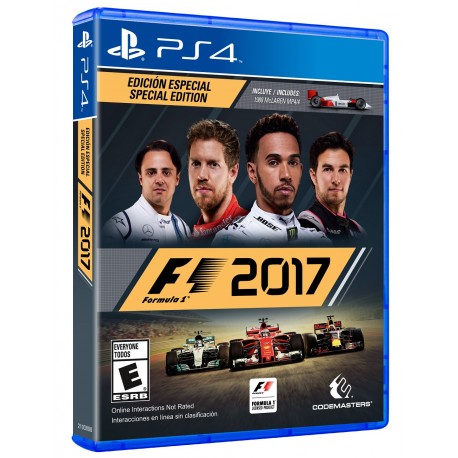 PS4 F1 2017: Special Edition Vehículos - Envío Gratuito