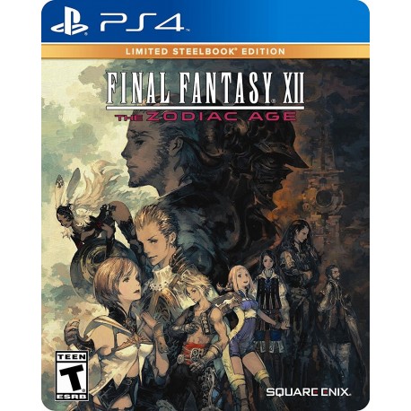 PS4 Final Fantasy XII: The Zodiac Age Limited Steelbook Edition Estrategia - Envío Gratuito