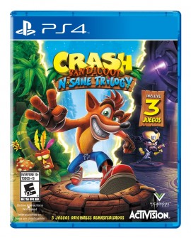 Crash Bandicoot N-Sane Tril PlayStation 4 - Envío Gratuito