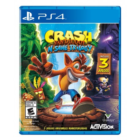 Crash Bandicoot N-Sane Tril PlayStation 4 - Envío Gratuito