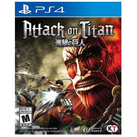 Attack on Titan PlayStation 4 - Envío Gratuito