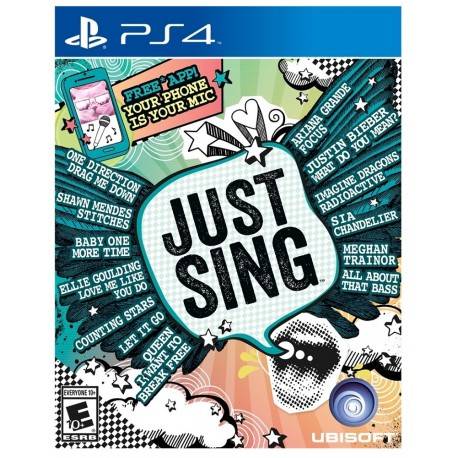 PS4 Just Sing Música - Envío Gratuito