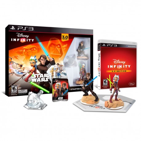 PS3 Disney Infinity 3.0 Clone Wars Starter Pack Acción y aventura - Envío Gratuito