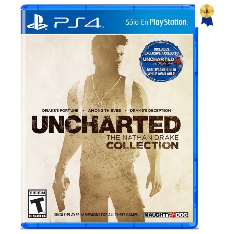 PS4 Uncharted: The Nathan Drake Collection Acción y aventura - Envío Gratuito