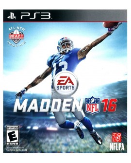 PS3 Madden NFL 16 Deportes - Envío Gratuito