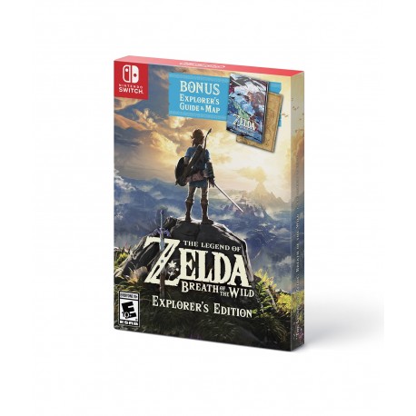 Switch The Legend of Zelda: Breath of the Wild Explorer's Edition - Envío Gratuito