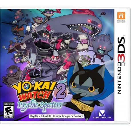 3DS Yo Kai Watch 2 Psychic Specters - Envío Gratuito