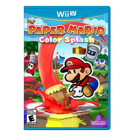 Paper Mario: Color Splash Nintendo Wii U - Envío Gratuito