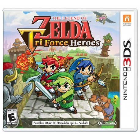 The Legend of Zelda: Triforce Heroes Nintendo 3DS - Envío Gratuito