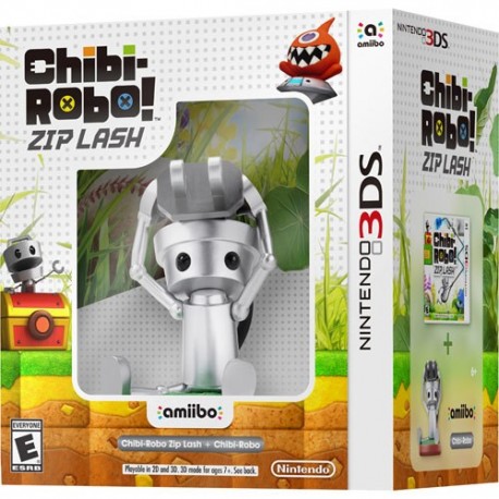 Chibi-Robo Zip Lash + Amiibo Chibi-Robo Nintendo 3DS - Envío Gratuito
