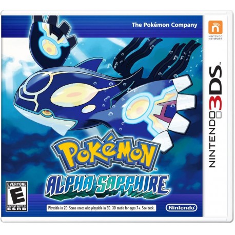 Pokémon Alpha Sapphire Nintendo 3DS - Envío Gratuito