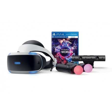 Sony PlayStation 4 VR Wordls + Cámara + 2 Move Controller - Envío Gratuito