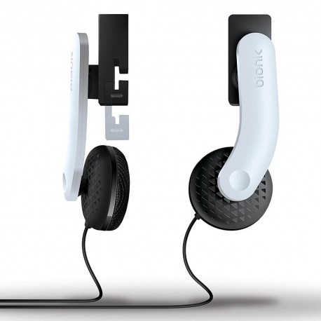 Bionik Mantis Premium Headphones para PS4 Blanco/Negro - Envío Gratuito