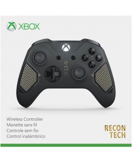 Microsoft Control inalámbrico Recon Tech para Xbox One Negro/Gris - Envío Gratuito
