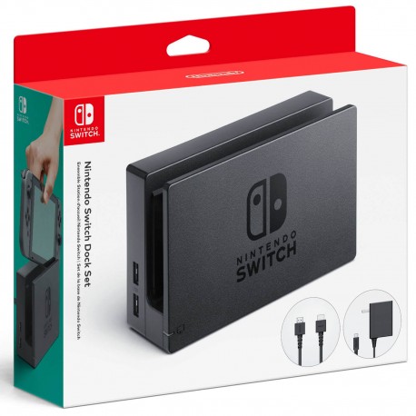 Nintendo Switch Dock Set Negro - Envío Gratuito