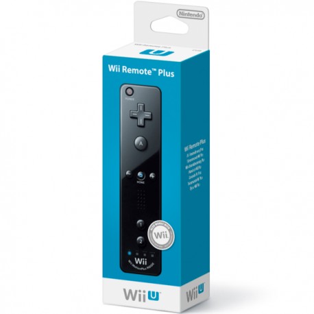 Nintendo WII U Remote Plus Negro - Envío Gratuito