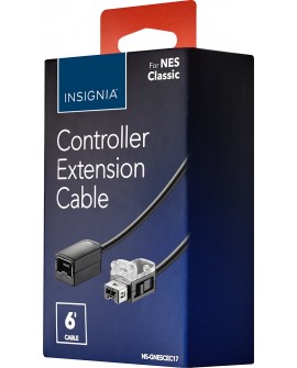 Insignia Cable Extensión para control NES Classic Negro - Envío Gratuito