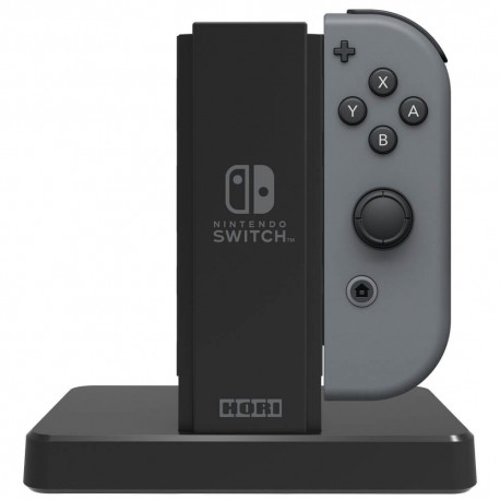 Hori Estación de carga para Joy-Con Nintendo Switch Negro/Gris - Envío Gratuito