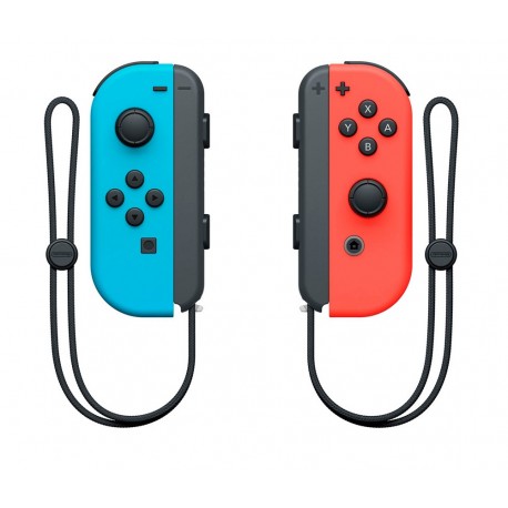 Nintendo Controles Joy-Con (L/R) para Nintendo Switch Azul/Rojo Neón - Envío Gratuito