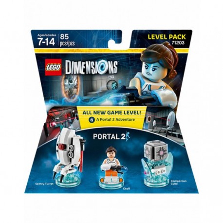 LEGO Dimensions Level Pack Portal Chell - Envío Gratuito