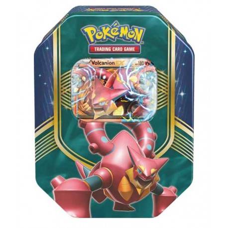 Pokémon TCG EX Volcanion Collector Tin Multicolor - Envío Gratuito