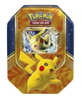 Pokémon TCG EX Pikachu Collector Tin Multicolor - Envío Gratuito