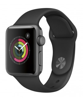 Apple Apple Watch Series 2 de 42 mm con Cuerpo de Aluminio y Correa Deportiva Negro Gris Espacial - Envío Gratuito
