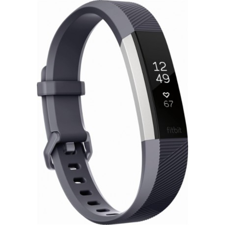 Fitbit Pulsera Alta HR Gris Grande - Envío Gratuito