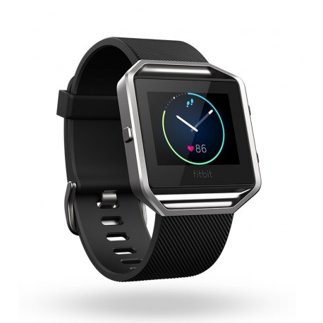 Fitbit Pulsera de Ejercicio Fitbit Blaze Negro/Gris Talla Grande - Envío Gratuito