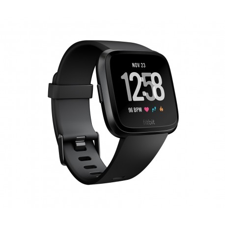 Fitbit Smartwatch Versa Aluminio Negro - Envío Gratuito