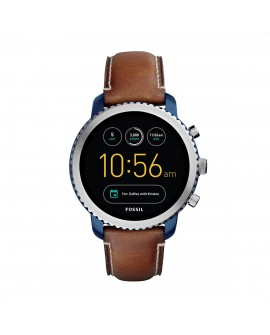 Fossil Smartwatch Q Explorist Azul/Café - Envío Gratuito