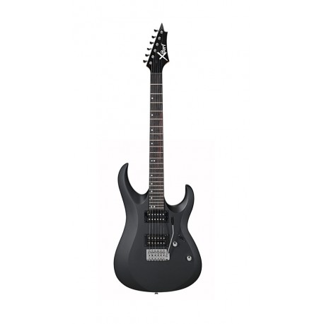 Cort Guitarra eléctrica X-1 BKS Negro Mate - Envío Gratuito