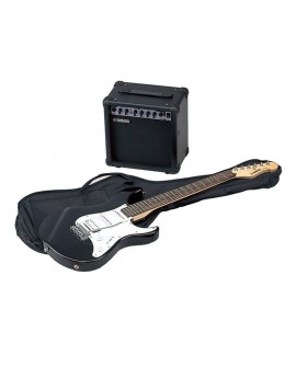 Yamaha Paquete Guitarra Eléctrica con accesorios GEG112GPIIBL Negro - Envío Gratuito