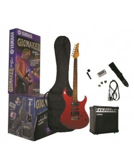 Yamaha Paquete de guitarra con amplificador Rojo - Envío Gratuito