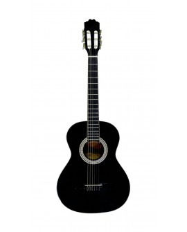 La Sevillana Guitarra clásica A-23 BK Negro - Envío Gratuito
