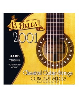La Bella Cuerda para guitarra acústica 2001H Plata - Envío Gratuito