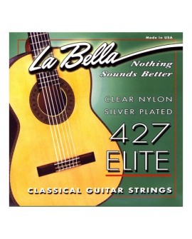 La Bella Cuerda para guitarra acústica 427 Nylon claro - Envío Gratuito