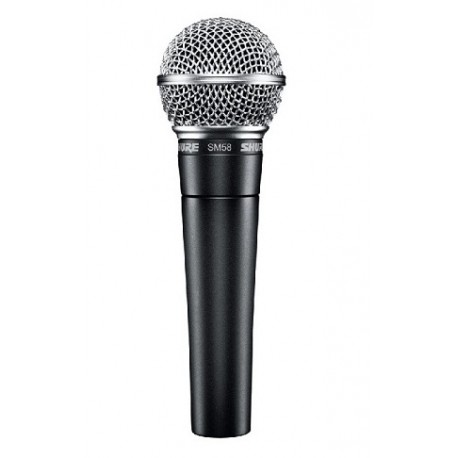 Shure Micrófono vocal profesional SM58 LC Negro - Envío Gratuito