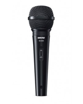 Shure Micrófono con accesorios SV 200WA Negro - Envío Gratuito