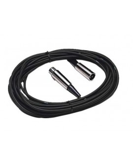 Shure Cable para micrófono XLR C25J 7.5 mts Negro - Envío Gratuito