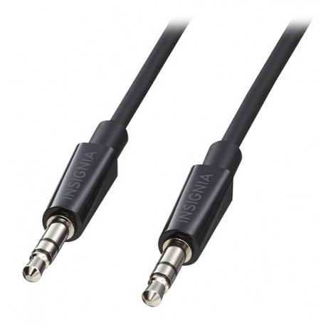 Insignia Cable De Audio 3.5Mm 3' Negro - Envío Gratuito