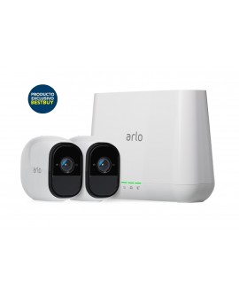 Arlo Sistema de seguridad inteligente Arlo Pro con 2 cámaras VMS4230 Blanco - Envío Gratuito